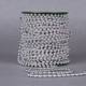 Cross-border Christmas bead chain Christmas decorations plastic electroplating bead scene layout bead chain 8mm * 10 m/roll