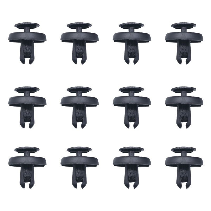 Xinyida fábrica de productos de plástico al por mayor puerta panel interior clip de nylon hebilla accesorios piercing clip de uñas B307