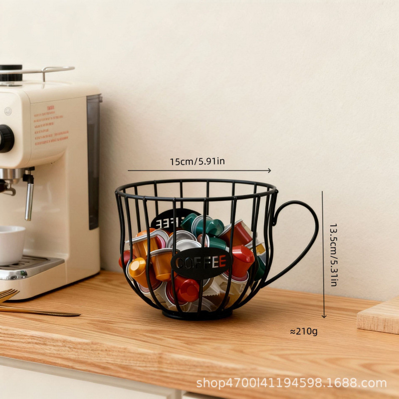 Café nórdico transfronterizo almacenar artefactos de taza de hierro forjado estante de exhibición de bocadillos de dulces tienda de café