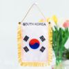 Sports competition promotion and promotion of fans products color Ding Xiaojinqi small hanging flag bar decoration flag