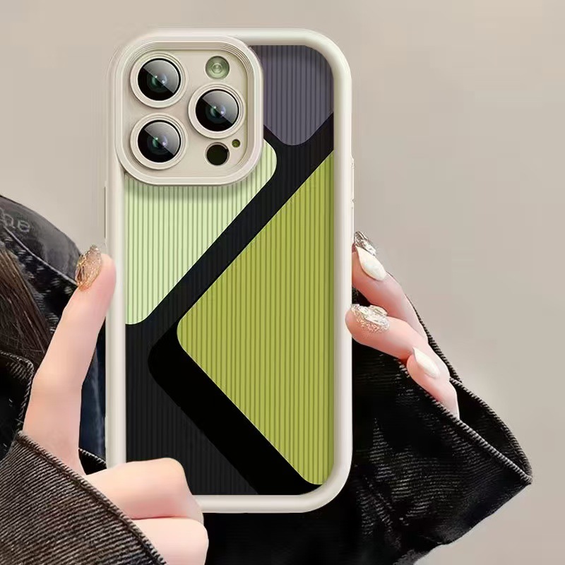 Modelos de pareja para iphone16promax funda para teléfono móvil Apple 15 anti-caída 14 estilo europeo y americano 13pro/12/11x