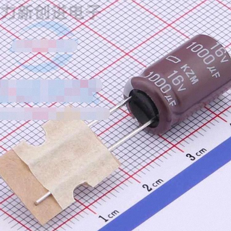 EKZM160ETD102MJ16S描述1000uF 16V电解电容器