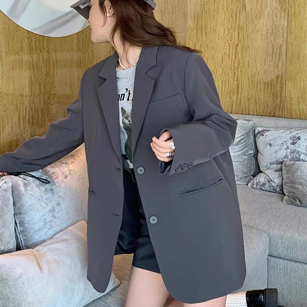 Autumn spring design classic suit jacket