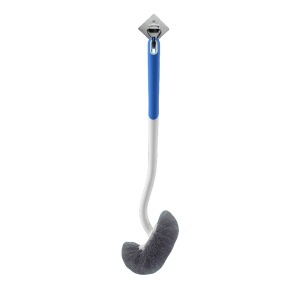 Cepillo de limpieza de inodoros de asiento simple silicona cepillo de limpieza de inodoros de mango largo cepillo de limpieza de inodoros baño cepillo de limpieza de inodoros sin ángulos muertos cepillo de inodoros image 9