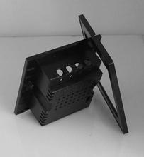 86型触摸开关外壳 遥控外壳开关底盒配件 PC阻燃开关外壳 4孔白色