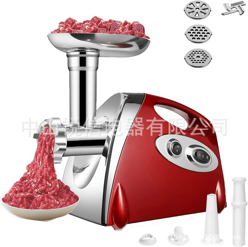 Picadora de carne transfronteriza hogar eléctrico multifunción picadora de carne automática picadora de carne salsa de ajo máquina de llenado de salchichas