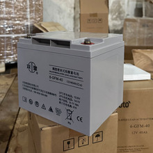 双登阀控式铅酸蓄电池12v40安时免维护光伏太阳能UPS\EPS电源适用