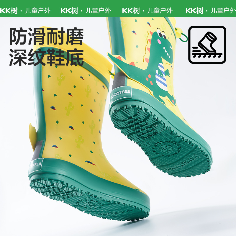 Botas de lluvia para niños y niñas, zapatos de agua antideslizantes, botas de lluvia para bebés, botas de agua, zapatos de goma para niños pequeños.