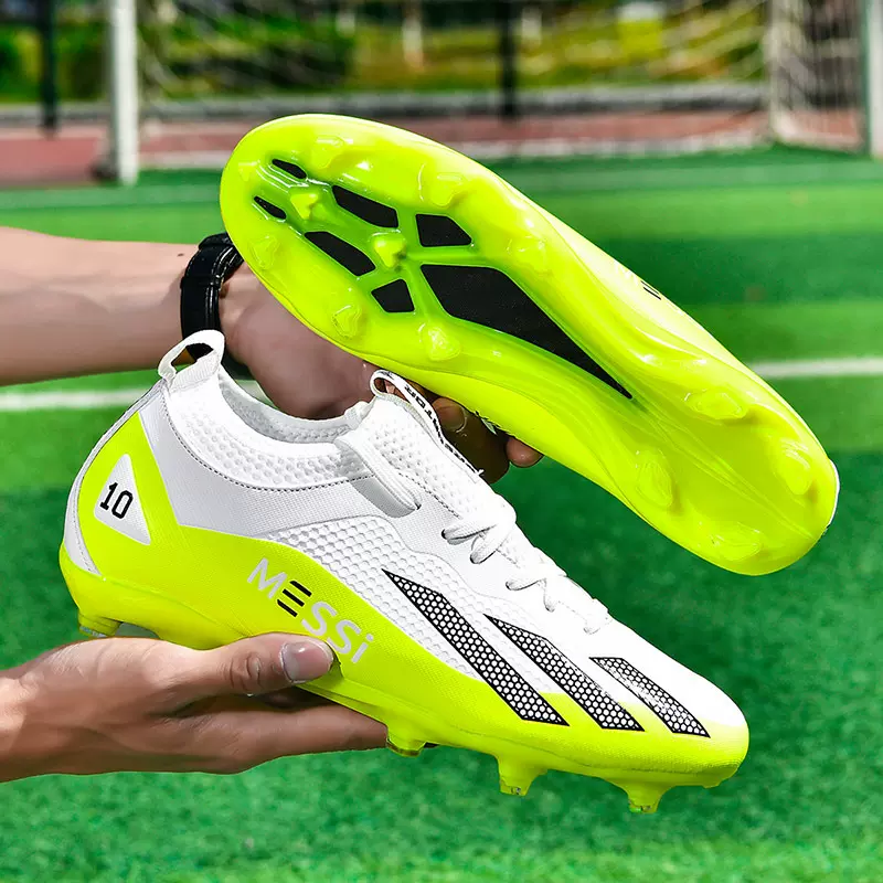 2025新款跨境长钉成人足球鞋青少年学生时尚球鞋工厂soccer shoes
