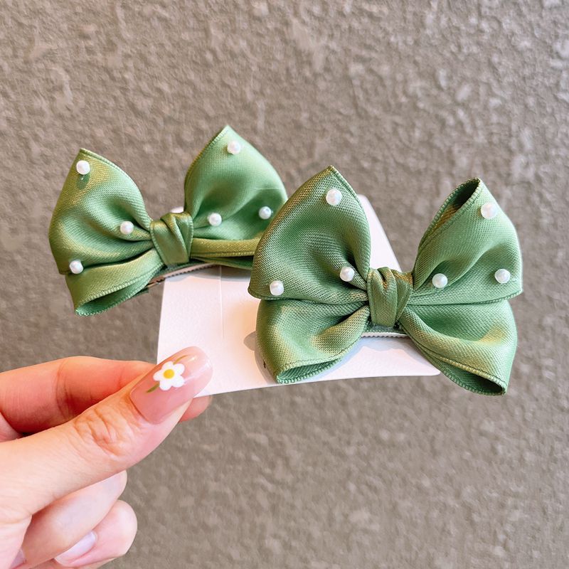 Casual, Daily Occasion Kid'S Cute Bow Knot Cloth Hair Clip