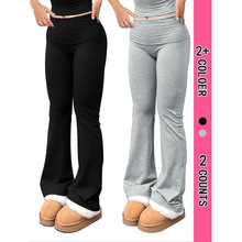 X 26467 Wide Waistband Micro-flare Pants ����ͷ΢������