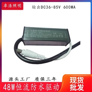 Supply 48W Waterproof Power Supply 600Maled Constant Current Drive Power Supply Flat Panel Light Waterproof Power Supply Panel Light Power Supply