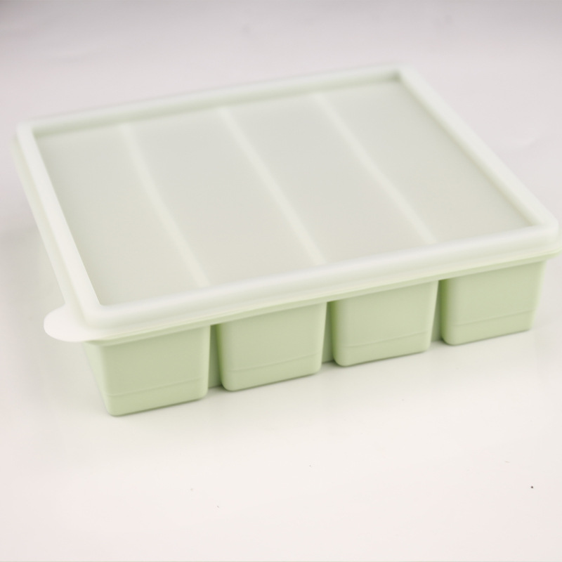 Green four-link ice bar-with lid