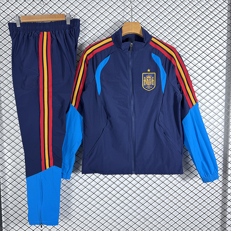 2526 otoño y invierno Barcelona Real Madrid Argentina Alemania AC Argentina Real Madrid Italia chaqueta de abrigo a prueba de viento