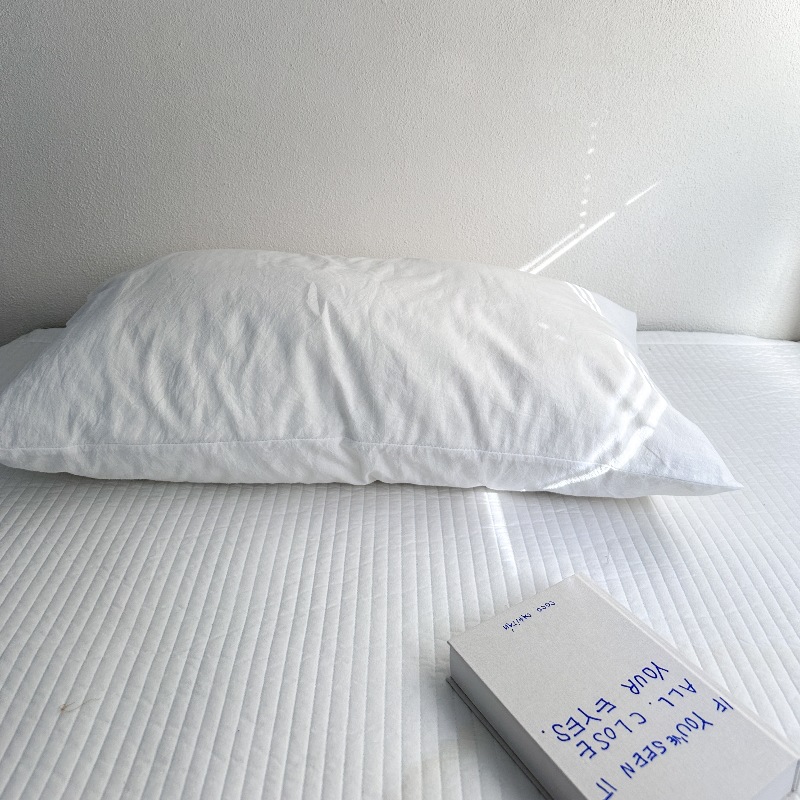 Ins風単品純綿枕カバー格子純色と封筒式枕カバー48*74単品枕芯内胆カバー