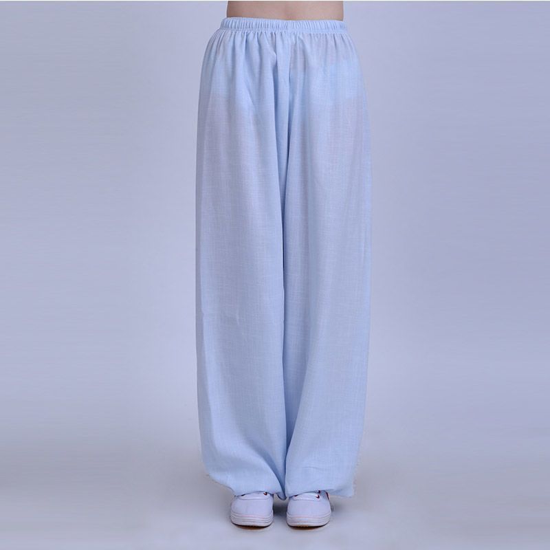 Pantalones de lino de algodón, bombachos, verano y otoño para hombres, pantalones transpirables a prueba de mosquitos, deportes y ocio, más pantalones de grasa, pantalones