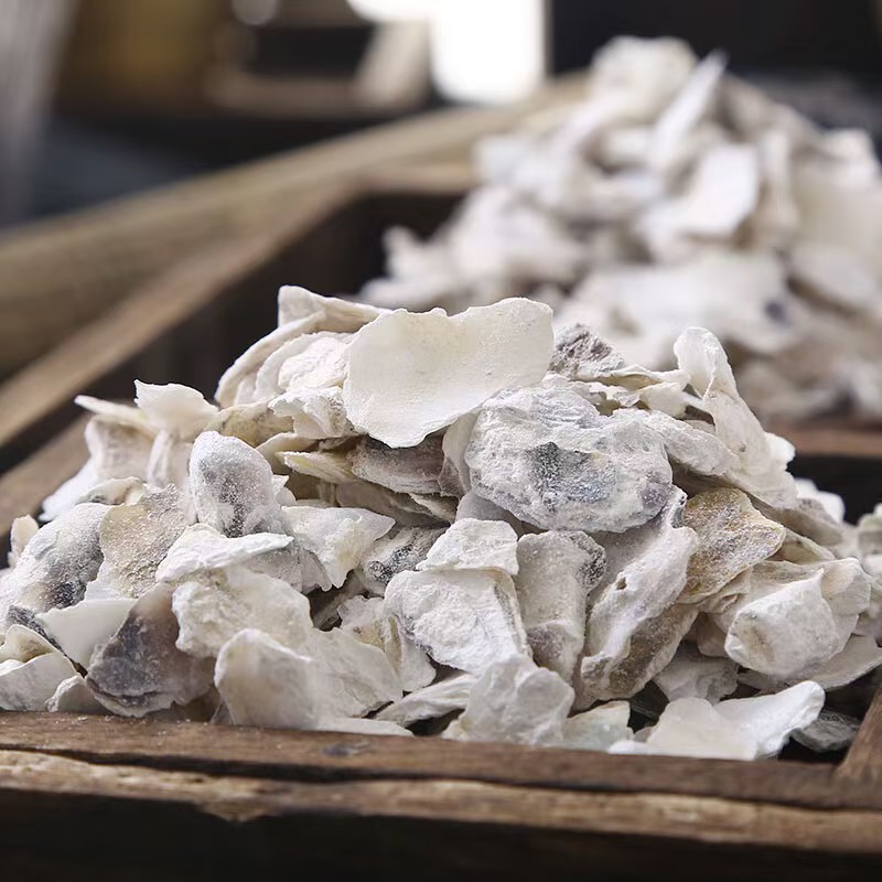 Mu Li (Ostrea gigas) Calcined Oyster Shell — Dried Mineral Herb for TCM Decoctions specifications