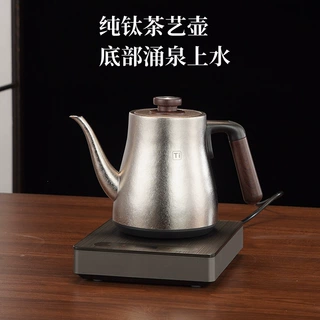 纯钛结晶全自动上水电热烧水壶煮茶炉智能保温恒温嵌入家用电茶炉