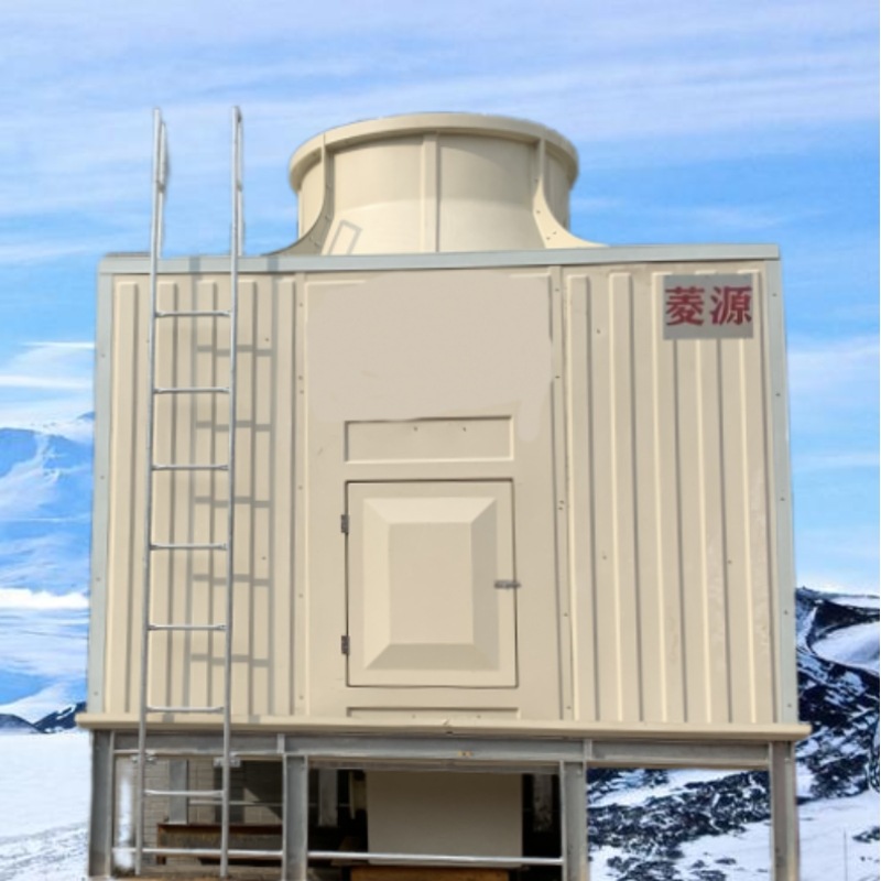 方塔系列批发 长期供应横流式100吨工业型冷却水塔 注塑机冷却塔