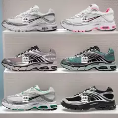 AIR MAX MOTO 2K Running Shoes for Women, Fall New Low-Top Cushioned Sneakers with Air Sole, Retro Dad Shoes