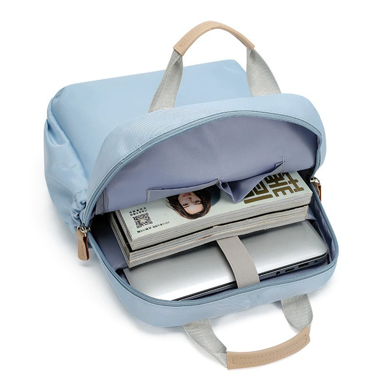 Backpack, nylon waterproof fashionable universal shoulder bag