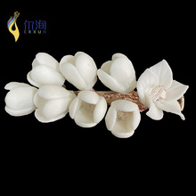 尔洵 亚马逊爆款婚庆新娘头饰发夹 田园风陶瓷花边夹发饰工厂直销