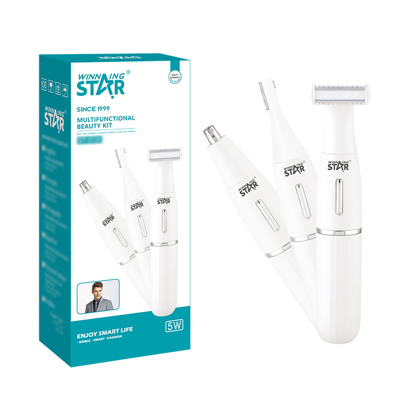 Estrella ganadora Amazon especial para el nuevo artefacto de afeitado pierna pelo afeitado pelo eléctrico empujador máquina de afeitar