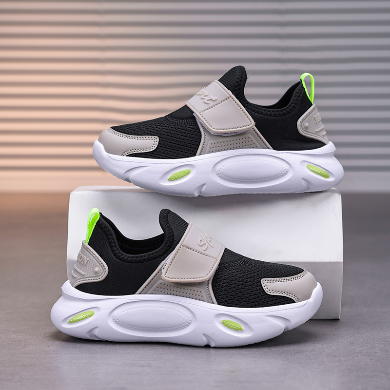 Kişi və qadın üçün mesh idman ayaqqabısı, yüngül slip-on
