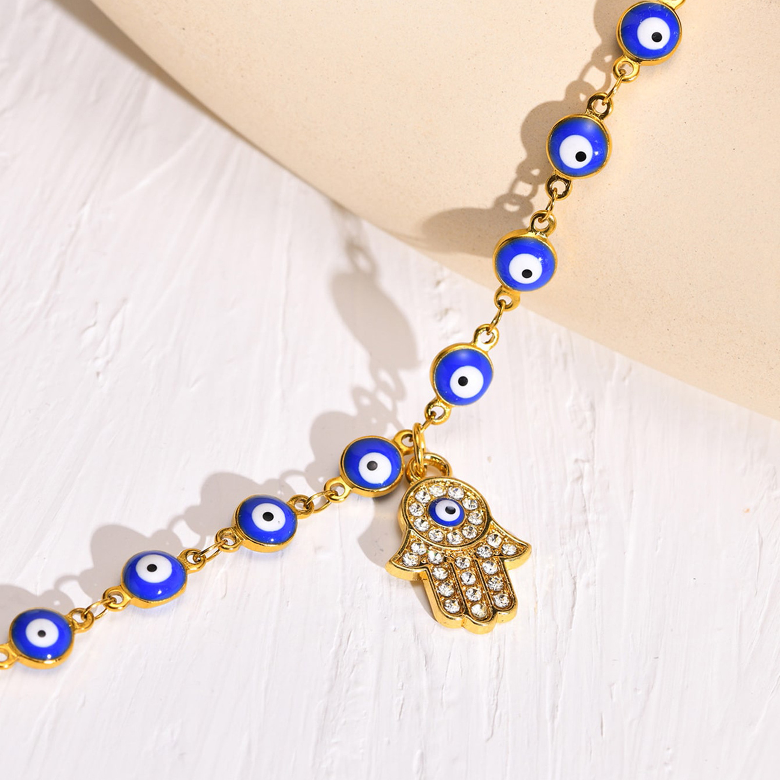 Geometric Design Anklet