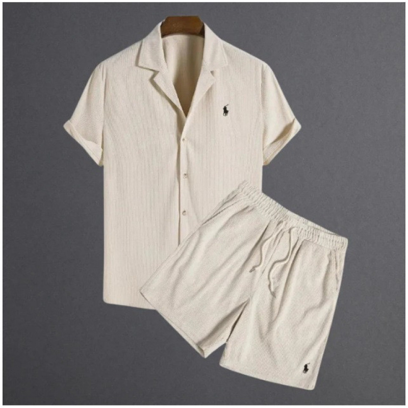 2025 Cross-Border Summer Retro Shirt 3D Printing Cross-Border Creative New Denim Men's Fashion Casual Loose Shirt