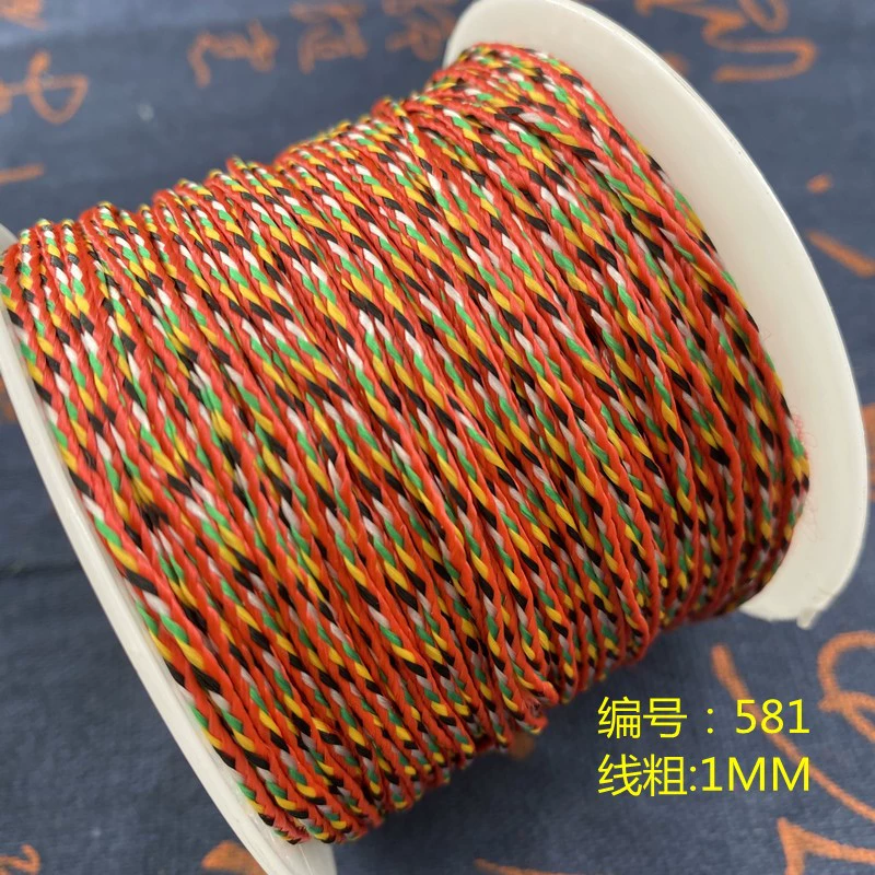 Драконий лодочный фестиваль Дети цветная линия ручной шнурок Diamond Rope пятицветный плюс золото DIY аксессуары бутик линия ручной шнур AB большой ось