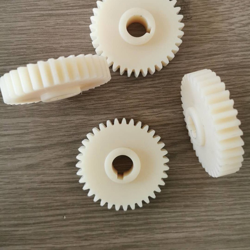 尼龙传动链小齿轮工农业塑料齿轮含油自润滑尼龙链轮轴承耐磨