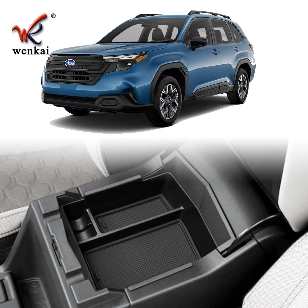 Подходит для 25 Subaru Forester, модифицированный центральный подлокотник, ящик для хранения, интерьер
