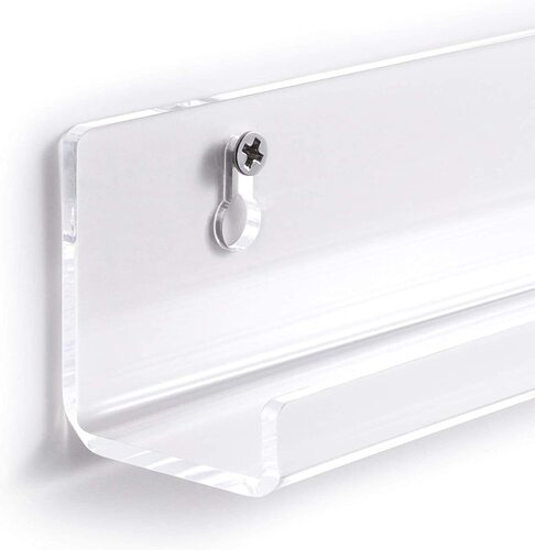 Cross-border 15-inch acrylic record rack nail polish rack cd display rack wall-mounted vinyl record wall-mounted