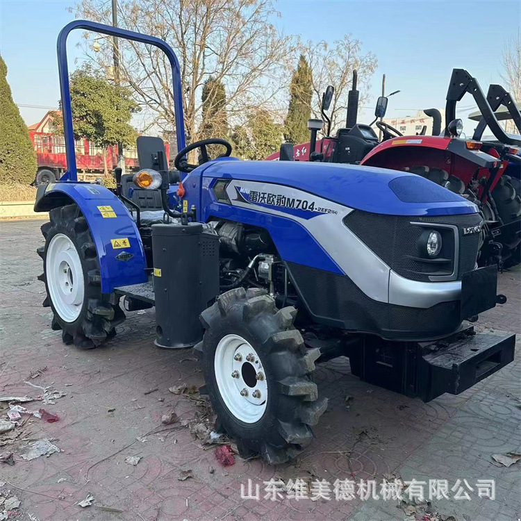 厂家现货雷沃704农用拖拉机 低矮型四驱耕地机 水旱两用