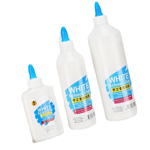 White glue handmade woodworking glue craft white glue student diy model sticker lampshade washable wood stick