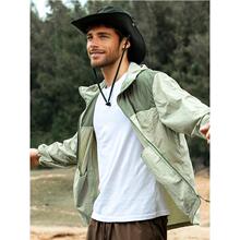 D 84921 Men's Outdoor Sun Protection Jacket �����