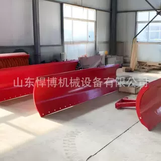 车载式道路液压推雪铲多功能抛雪铲道路清雪铲设备大型马路清雪机
