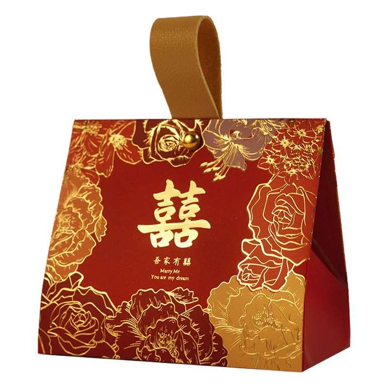 Китайская коробка конфет новая свадебная коробка конфет старший нишевые свадебные подарочные коробки атмосферные коробки конфет большая пустая коробка