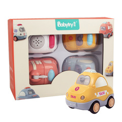 Keyobi's same children's toy car boy's inertia car fire engineering vehicle 0-3 years old treasure toy set