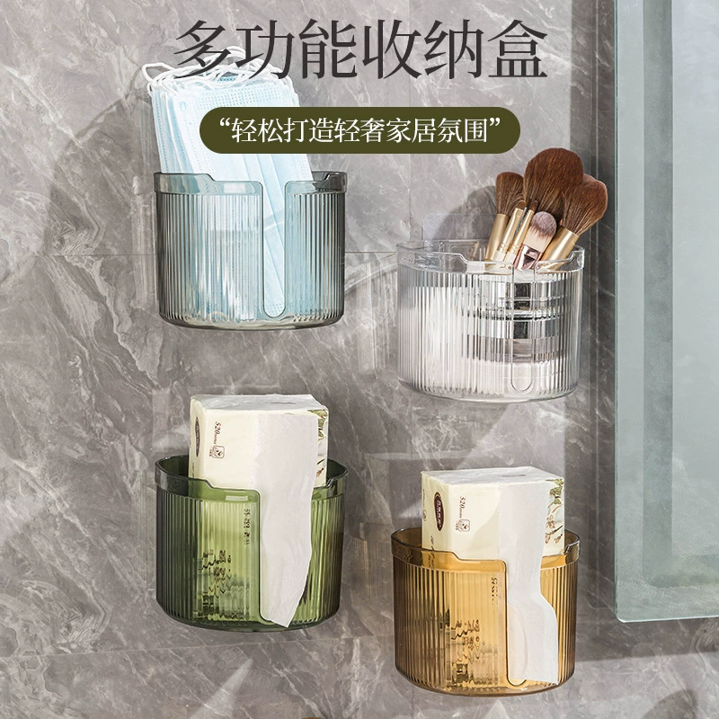 Светлая роскошная коробка Бытовая Туалетная кухня Полотенце для мытья бумаги Настенная неперфорированная полупроницаемая салфетка для отделки и хранения