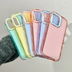 DIY 溝に適した Apple 16 携帯電話ケース iphone16e 保護カバー 15pro 落下防止 14promax 女性