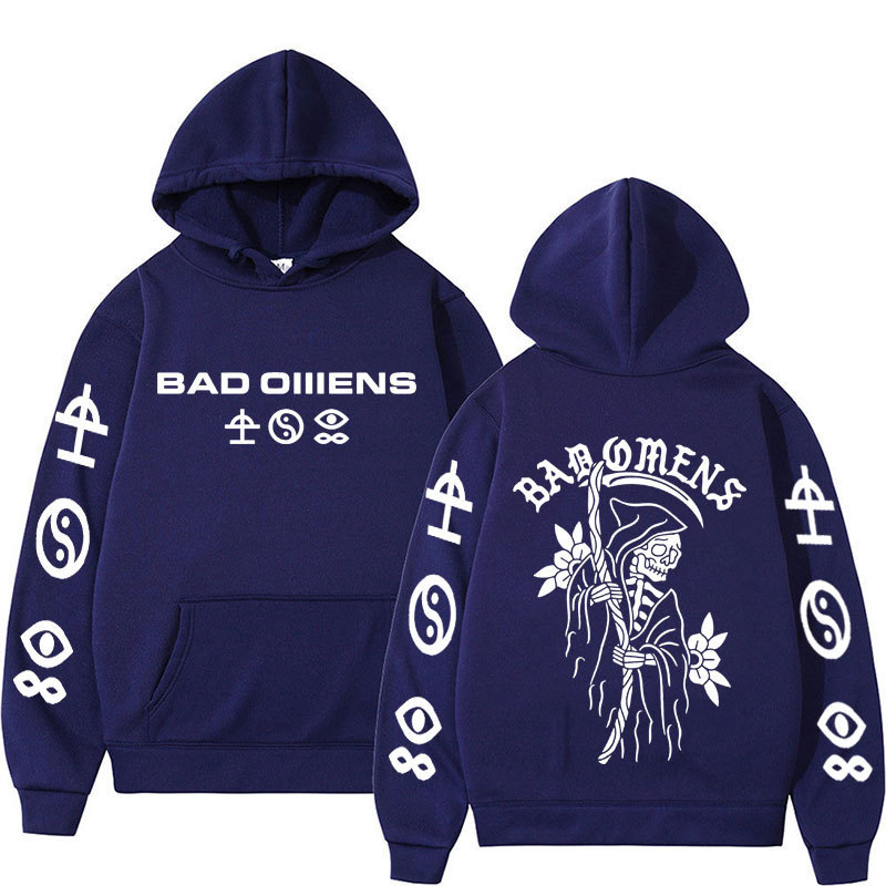 Bad Omens Band Tour American Music Print Hoodie The Death of