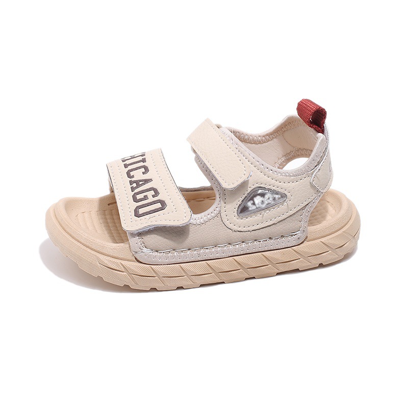 Sandalias para niños mayores, modelo 2026, sandalias de verano con punta abierta y suela suave antideslizante, zapatos de playa para niños pequeños.