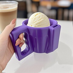 独立駅の新商品Ice Cream Antifreezeカップホルダーアイスクリーム凍結防止カップホルダー