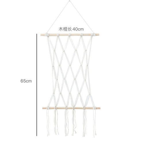 Cross-border Nordic ins photo clip, hand-woven decorative storage tapestry, home hanging photo rack, wall hanging