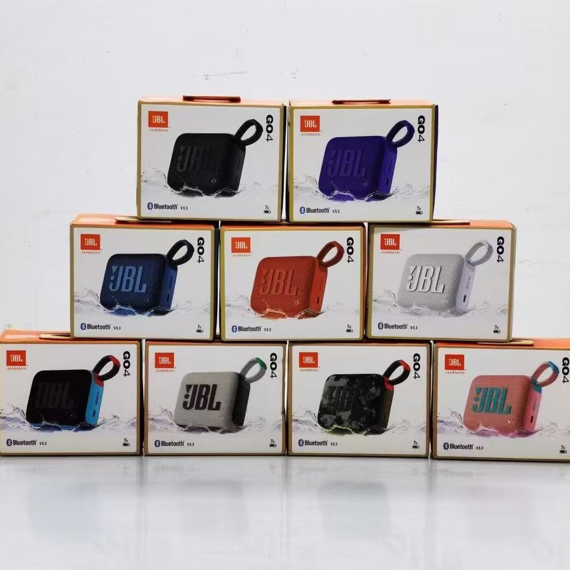 Aplicable al altavoz inalámbrico Bluetooth de cuarta generación Go4 BRIC transfronterizo conveniente subwoofer al aire libre cordón de audio HIFI