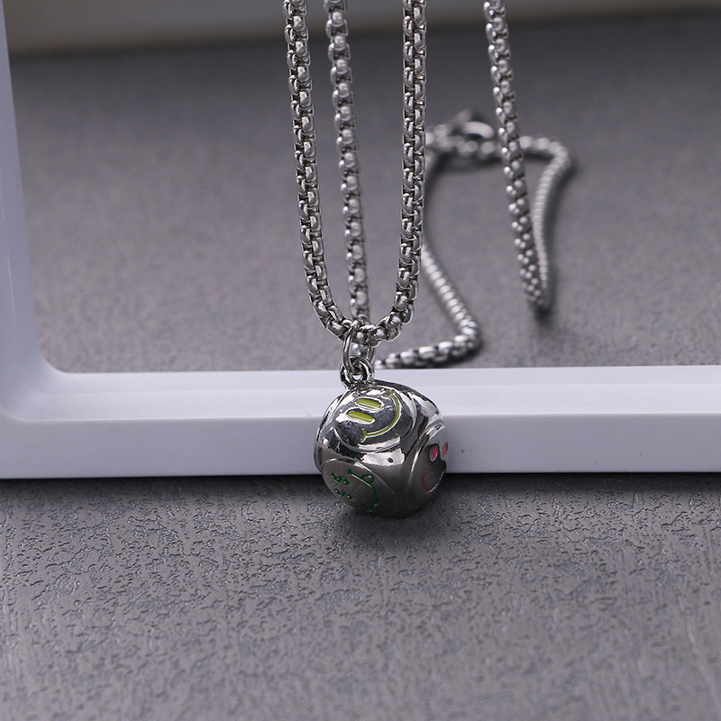 Minimalistic universal necklace hip-hop style