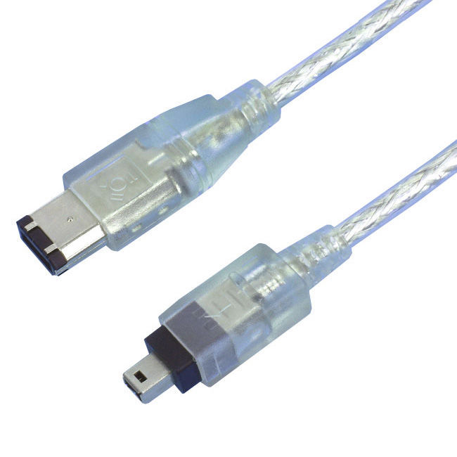 1394火线 IEEE1394 4P 6P 9P数据线 4P转6P1394线电脑数码相机线