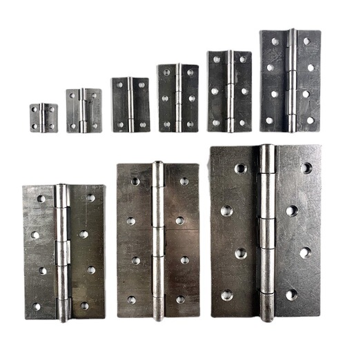 Iron hinge flat open old style welded hinge door foldable hinge cage tool ladder cabinet accessories fire cabinet small hinge